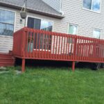 Deck construction in Lancaster County